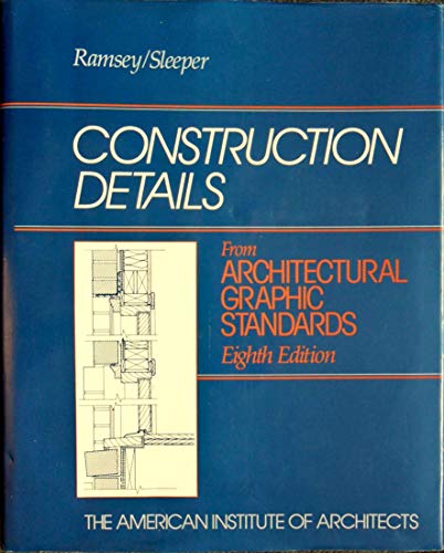 9780471548997: Construction Details from Architectural Graphic Standards