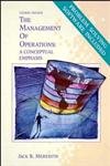 Beispielbild fr The Management of Operations: A Conceptual Emphasis zum Verkauf von Anybook.com
