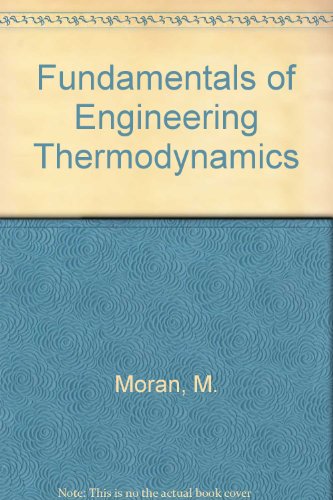 9780471550334: Fundamentals of Engineering Thermodynamics