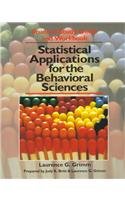 Imagen de archivo de Statistical Applications for the Behavioral Sciences, Workbook and Study Guide a la venta por ThriftBooks-Dallas