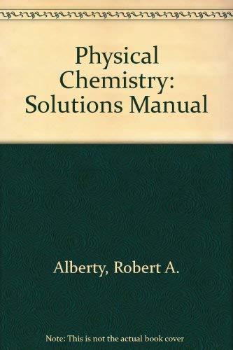 9780471551188: Solutions Manual (Physical Chemistry)