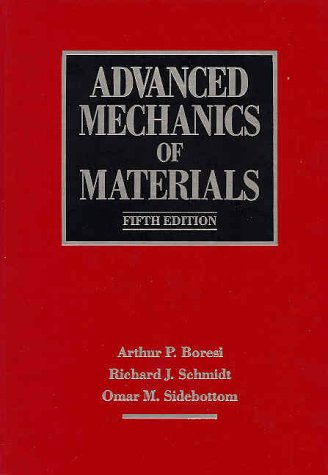 Imagen de archivo de Advanced Mechanics of Materials a la venta por ThriftBooks-Dallas