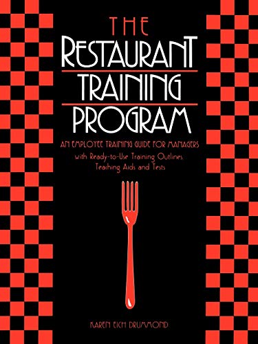 Stock image for The Restaurant Training Program for sale by Blackwell's