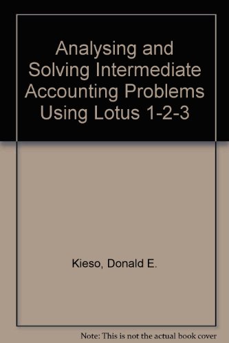 9780471553519: Intermediate Accounting: Lotus Problems