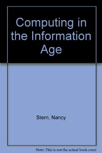 Stock image for Computing in the Information Age for sale by POQUETTE'S BOOKS
