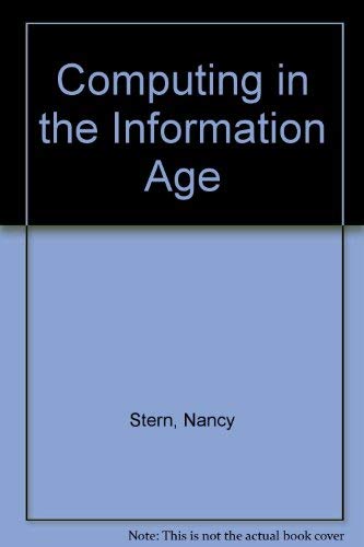 Stock image for Computing in the Information Age for sale by Better World Books