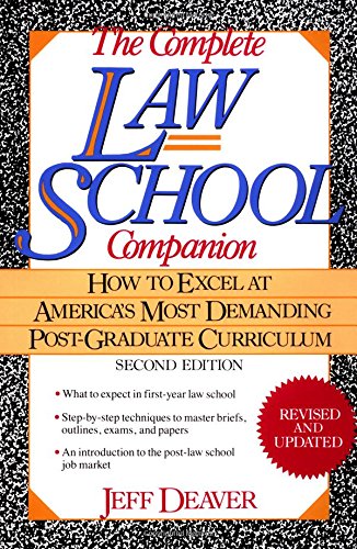 Beispielbild fr The Complete Law School Companion: How to Excel at America's Most Demanding Post-Graduate Curriculum zum Verkauf von Wonder Book