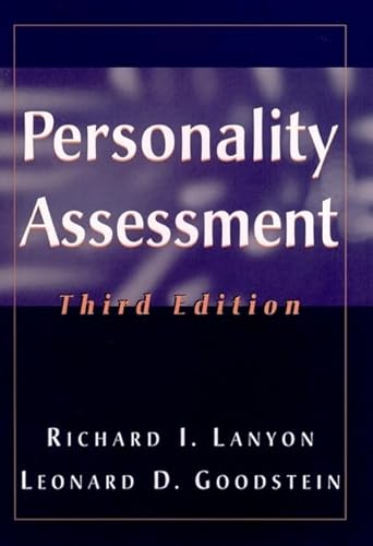 Stock image for Personality Assessment for sale by ThriftBooks-Dallas