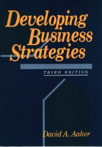 9780471557227: Developing Business Strategies (Ronald Series on Marketing Management)