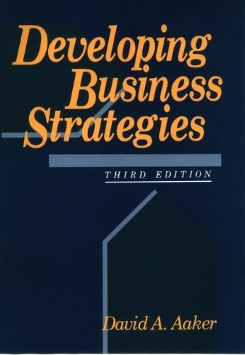 9780471557227: Developing Business Strategies