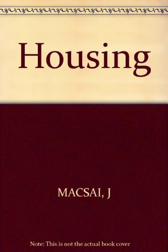 Imagen de archivo de Housing a la venta por Better World Books