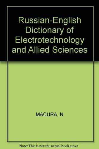9780471563143: Russian-English dictionary of electrotechnology and allied sciences