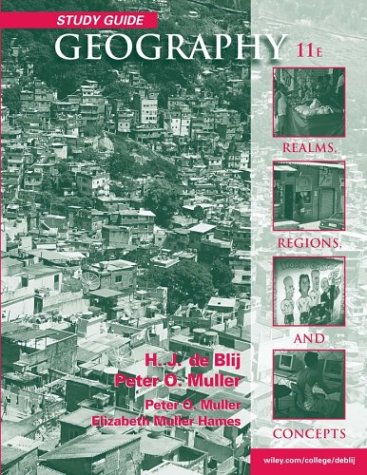 Beispielbild fr Geography, Study Guide: Realms, Regions and Concepts zum Verkauf von BooksRun