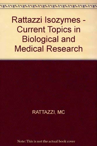 Imagen de archivo de Isozymes. Current Topics in Biological and Medical Research. Volume 3 a la venta por Zubal-Books, Since 1961