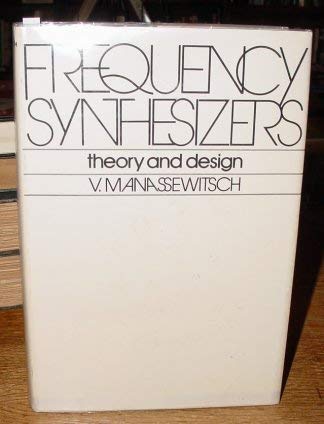 9780471566359: Manassewitsch ∗frequency∗ Synthesizers: Theory and Design