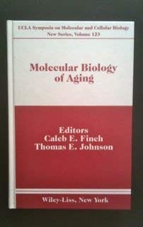 Stock image for Molecular Biology of Aging (UCLA Symposia on Molecular and Cellular Biology New Series, Volume 123) for sale by BookDepart