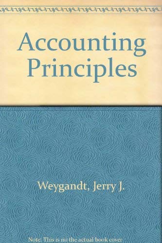 Imagen de archivo de Accounting Principles a la venta por HPB-Red