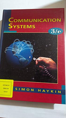 Beispielbild fr Communication Systems zum Verkauf von Better World Books
