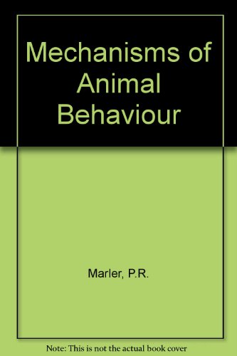 9780471572299: Mechanisms of Animal Behaviour