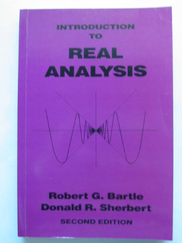 9780471572565: Introduction to Real Analysis