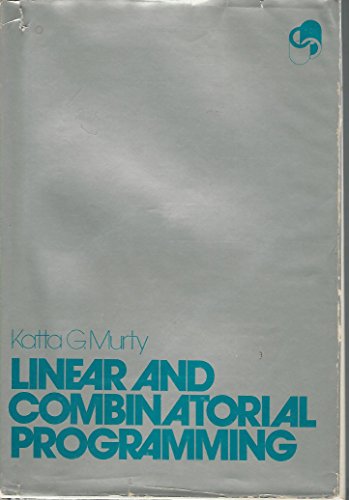 Beispielbild fr Linear and Combinatorial Programming zum Verkauf von HPB-Red