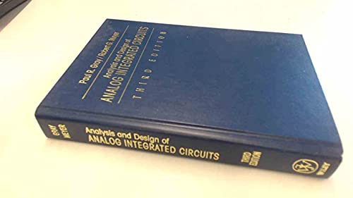 9780471574958: Analysis and Design of Analog Integrated Circuits