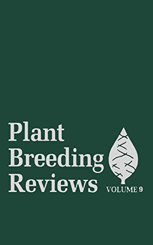 Stock image for Volume 9, Plant Breeding Reviews for sale by Zubal-Books, Since 1961