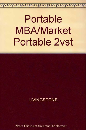 Portable MBA in Marketing and Portable MBA in Finance and Accounting Set (9780471575511) by Livingstone, John Leslie; Schewe, Charles D.; Hiam, Alexander