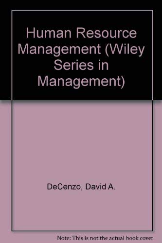 9780471576877: Human Resource Management: Concepts and Practices