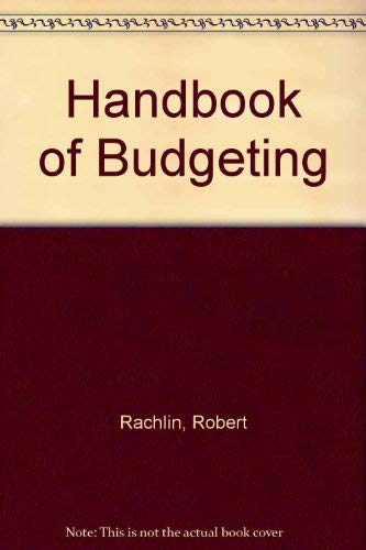 Stock image for Handbook of Budgeting for sale by ThriftBooks-Atlanta