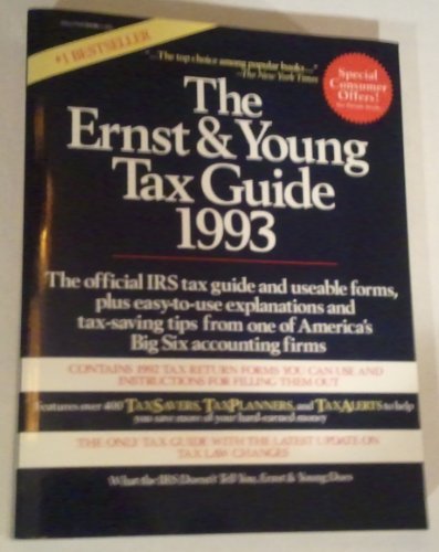 Stock image for The Ernst & Young Tax Guide, 1993 for sale by Top Notch Books