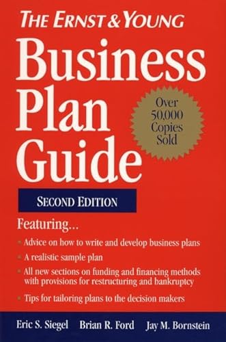 Beispielbild fr The Ernst & Young Business Plan Guide zum Verkauf von Wonder Book