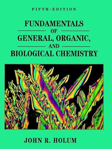 Beispielbild fr Fundamentals of General, Organic, and Biological Chemistry zum Verkauf von WorldofBooks
