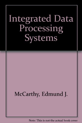 Beispielbild fr Integrated Data Processing Systems zum Verkauf von BookDepart