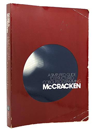 A Simplified Guide to Structured COBOL Programming (9780471582847) by McCracken, Daniel D.