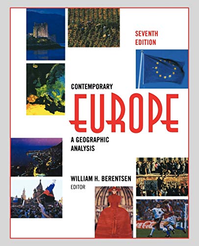 Imagen de archivo de Contemporary Europe : A Geographic Analysis a la venta por Better World Books: West