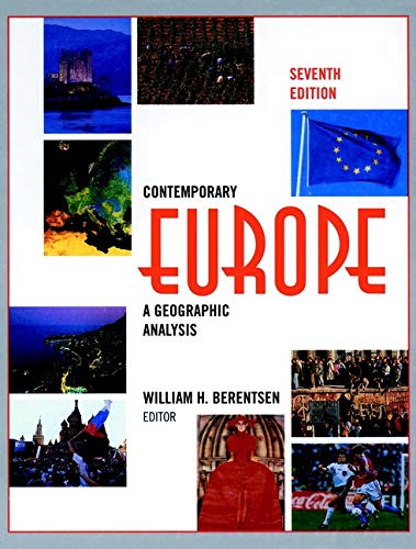 Stock image for Contemporary Europe : A Geographic Analysis for sale by Better World Books: West