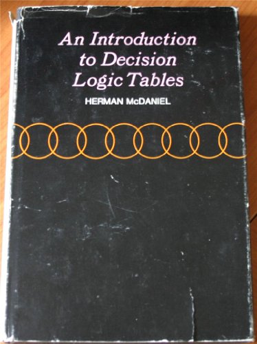 Imagen de archivo de Introduction to Decision Logic Tables a la venta por Ammareal