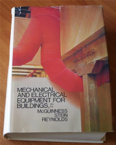 Beispielbild fr Mechanical and Electrical Equipment for Buildings zum Verkauf von Better World Books