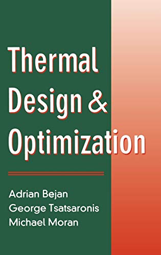 9780471584674: Thermal Design and Optimization