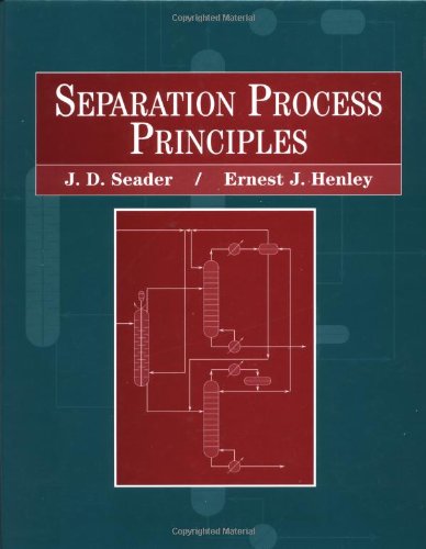 Imagen de archivo de Separation Process Principles a la venta por Goodwill Books