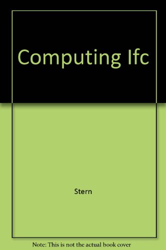 Computing Ifc (9780471589150) by Unknown Author