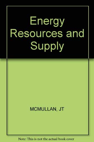 9780471589754: Energy Resources and Supply