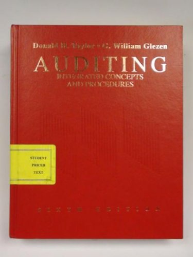 9780471590392: Auditing: Integrated Concepts and Procedures