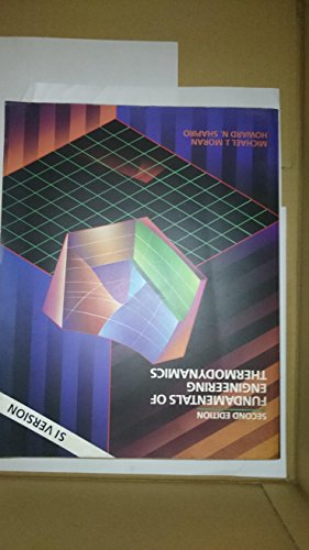 Imagen de archivo de Fundamentals of Engineering Thermodynamics a la venta por Greener Books