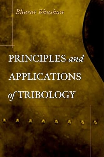 Beispielbild fr Principles and Applications of Tribology zum Verkauf von HPB-Red