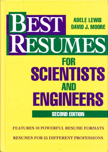 Stock image for Best Resumes for Scientists and Engineers for sale by HPB-Red