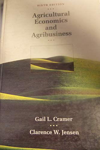 Stock image for Agricultural Economics and Agribusiness for sale by Goodwill of Colorado