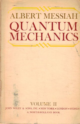 9780471597681: Quantum Mechanics, Vol. 2