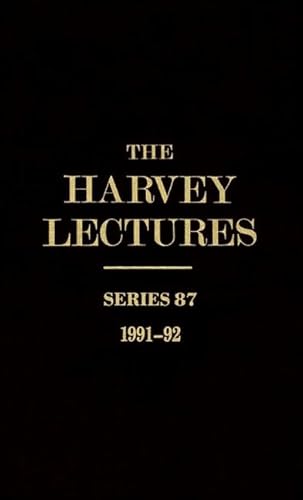 Imagen de archivo de Harvey Lecture Series 1987, 1991-1992 a la venta por Better World Books